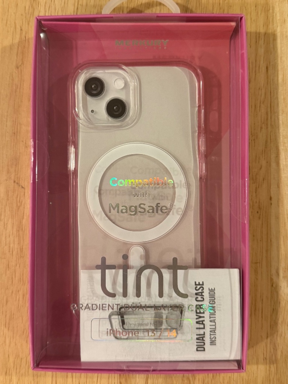 Brand New "MERCURY" Tint iPhone 13/14 Mag Safe Phone Case